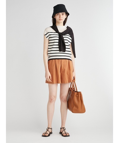 Mila Owen（ミラオーウェン）の「ニットカーディガン（カーディガン/ボレロ・レディース・チャコールグレー・0）」の6枚目の写真