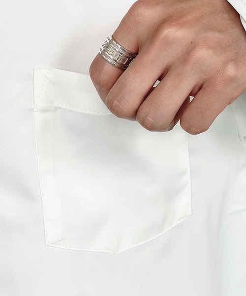 kutir（クティール）の「アソートトロミビックシャツ（シャツ/ブラウス・メンズ・ブラック/グレー/オフホワイト/ブルー・MEDIUM/LARGE）」の13枚目の写真