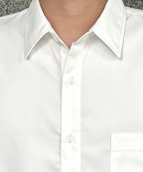 kutir（クティール）の「アソートトロミビックシャツ（シャツ/ブラウス・メンズ・ブラック/グレー/オフホワイト/ブルー・MEDIUM/LARGE）」の12枚目の写真