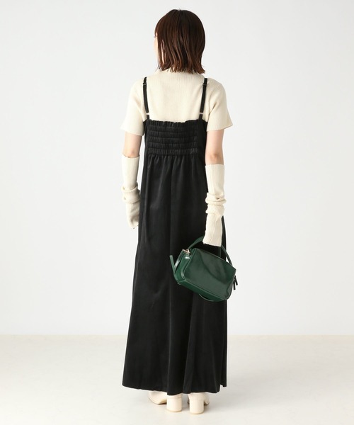 Heather（ヘザー）の「アソートコーデュロイキャミワンピース　168651（ワンピース・レディース・ブラック/ブラウン系その他/ブラウン系その他2・FREE）」の5枚目の写真