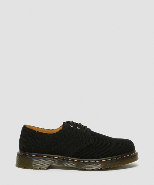 Dr. Martens（ドクターマーチン）の「Dr.Martens/ドクターマーチン/1461 CORDUROY（モカシン/デッキシューズ・メンズ・ブラック・8/10/9）」の5枚目の写真