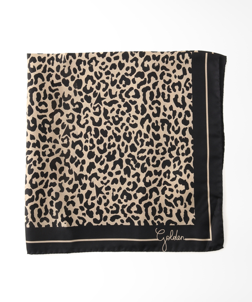 【GOLDEN /ゴールデングース】 スカーフ　カーキ GOLDEN GOOSE/ゴールデン グース】 PAISLEY PRINT SCARF（スカーフ