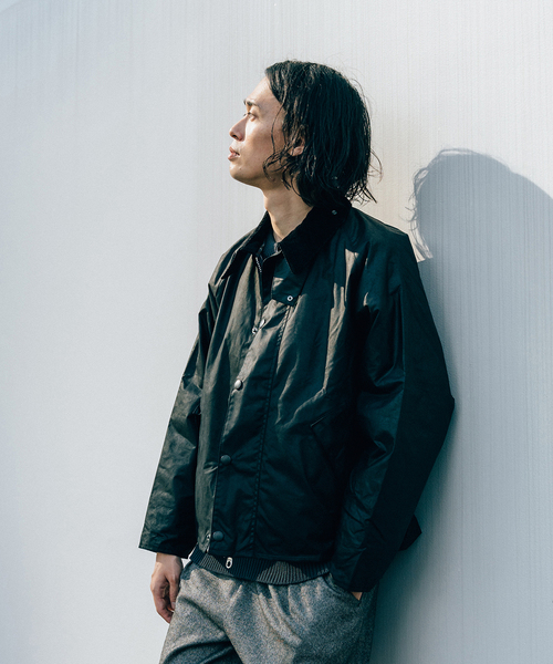 Barbour ブルゾン 別注】 Barbour（バブアー）ジップブルゾン