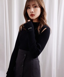 ANDGEEBEE | スラッシュハイネックニット(ニット/セーター)