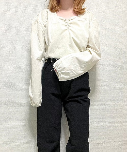 cuorequal(クオレコール)の「サイズ調節可能ブラックデニム(デニムパンツ・レディース・ブラック・MEDIUM)」の12枚目の写真