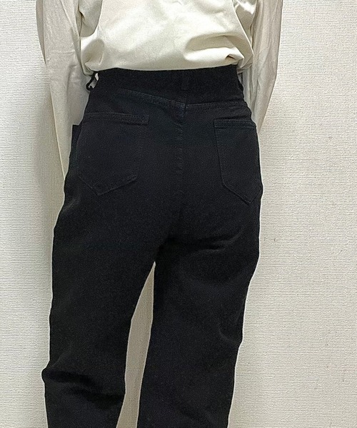 cuorequal(クオレコール)の「サイズ調節可能ブラックデニム(デニムパンツ・レディース・ブラック・MEDIUM)」の13枚目の写真