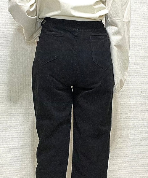 cuorequal(クオレコール)の「サイズ調節可能ブラックデニム(デニムパンツ・レディース・ブラック・MEDIUM)」の14枚目の写真