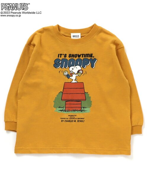 PEANUTS(ピーナッツ)の「PEANUTSコラボ カラフルTシャツ(Tシャツ/カットソー・キッズ・ブルー/グレー/オフホワイト/グリーン/レッド/チャコール/イエロー・80/90/100/110/120)」の7枚目の写真