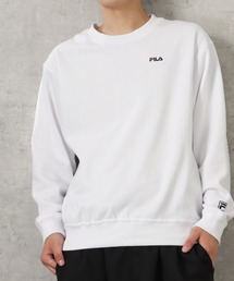 FILA（フィラ）の「FILA フィラ 裏起毛ワンポイントロゴ刺繍トレーナー（スウェット・メンズ）」