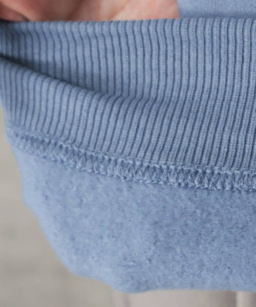 FILA(フィラ)の「FILA フィラ 裏起毛ワンポイントロゴ刺繍トレーナー(スウェット・メンズ・ブルーグレー/カーキ/グレー/ネイビー/ホワイト/ブラック・M/L/XL)」の11枚目の写真