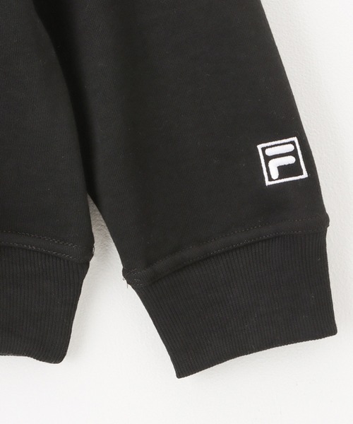 FILA(フィラ)の「FILA フィラ 裏起毛ワンポイントロゴ刺繍トレーナー(スウェット・メンズ・ブルーグレー/カーキ/グレー/ネイビー/ホワイト/ブラック・M/L/XL)」の21枚目の写真