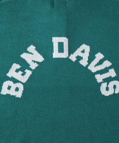 BEN DAVIS(ベンデイビス)の「【BEN DAVIS】レタードニットポロ(ニット/セーター・メンズ・ブルー/ホワイト/グリーン/ブラック・XL/S/L/M)」の13枚目の写真