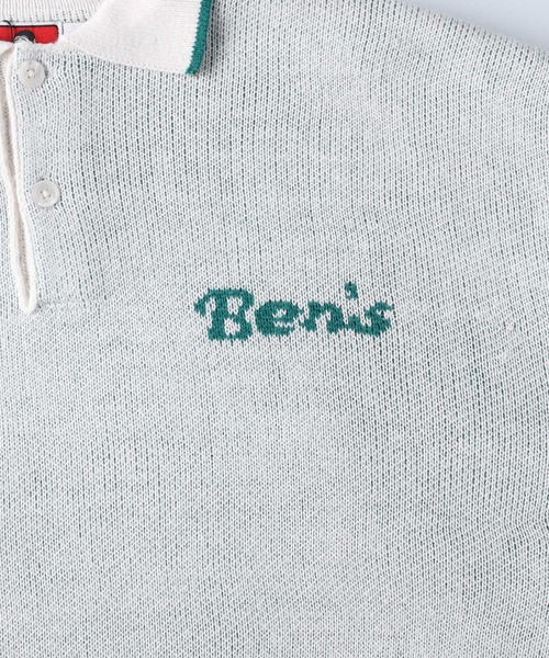 BEN DAVIS(ベンデイビス)の「【BEN DAVIS】レタードニットポロ(ニット/セーター・メンズ・ブルー/ホワイト/グリーン/ブラック・XL/S/L/M)」の10枚目の写真