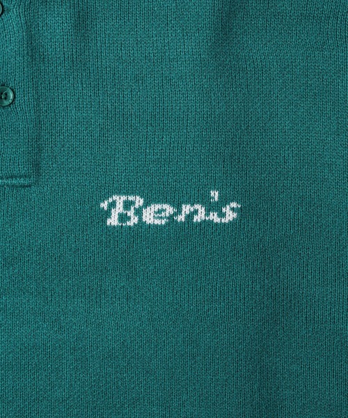 BEN DAVIS(ベンデイビス)の「【BEN DAVIS】レタードニットポロ(ニット/セーター・メンズ・ブルー/ホワイト/グリーン/ブラック・XL/S/L/M)」の14枚目の写真