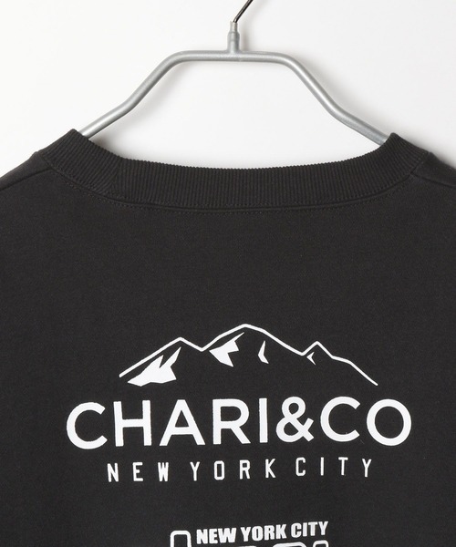 CHARI&CO(チャリアンドコー)の「【CHARI&CO safe ride】クルーネックスウェット(スウェット・メンズ・ブラック/ブラウン/オリーブ・MEDIUM/LARGE)」の4枚目の写真