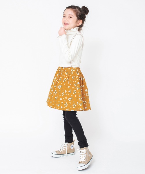 BRANSHES（ブランシェス）の「【もちもちニットソー】配色メロウ長袖Tシャツ ロンT<br>（Tシャツ/カットソー・キッズ・アイボリー/ブラウン/チャコールグレー/ピンク・140/130/100/150/110/120）」の7枚目の写真