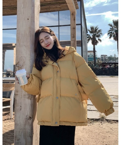 Ritzy（リッツィー）の「エコダウンボリュームジャケット（ダウンジャケット/コート・レディース・パープル/ブルー/ブラック/ホワイト・M/L/XL）」の9枚目の写真