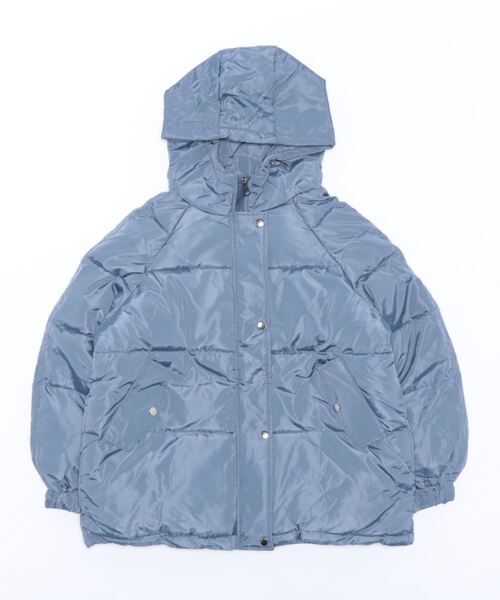 Ritzy（リッツィー）の「エコダウンボリュームジャケット（ダウンジャケット/コート・レディース・パープル/ブルー/ブラック/ホワイト・M/L/XL）」の18枚目の写真