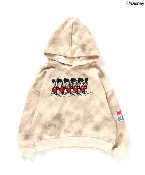 Disney（ディズニー）の「ディズニーキャラクター 刺繍パーカー