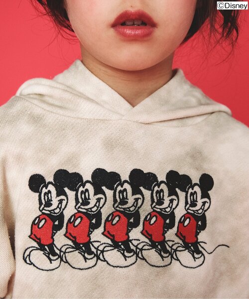Disney（ディズニー）の「ディズニーキャラクター 刺繍パーカー