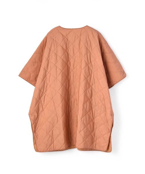 marjour（マージュール）の「PADDING PONCHO（その他アウター・レディース・テラコッタ/ホワイト系/ベージュ・M）」の6枚目の写真