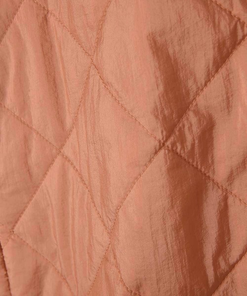 marjour（マージュール）の「PADDING PONCHO（その他アウター・レディース・テラコッタ/ホワイト系/ベージュ・M）」の18枚目の写真