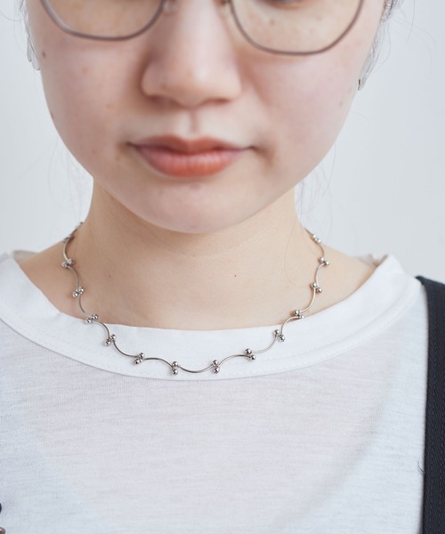 fig Ｌondon（フィグロンドン）の「chic chain　necklace（ネックレス・レディース・シルバー/ゴールド・FREE）」の3枚目の写真