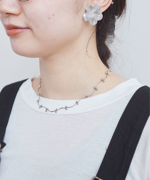 fig Ｌondon（フィグロンドン）の「chic chain　necklace（ネックレス・レディース・シルバー/ゴールド・FREE）」の7枚目の写真