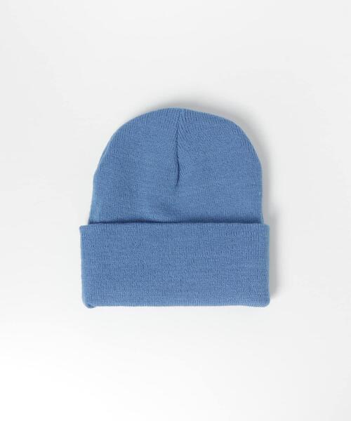 ITEMS URBANRESEARCH（アイテムズ アーバンリサーチ）の「FF Classic Knit Beanie（ニットキャップ/ビーニー・メンズ・ブルー/グレー/ブラック・-）」の9枚目の写真