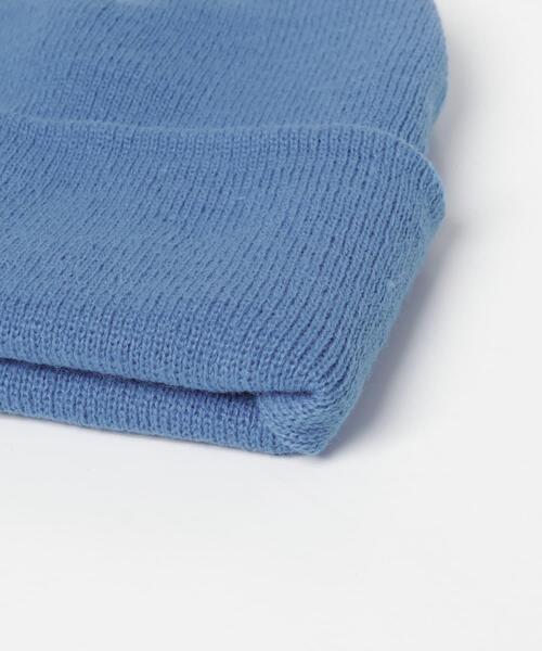ITEMS URBANRESEARCH（アイテムズ アーバンリサーチ）の「FF Classic Knit Beanie（ニットキャップ/ビーニー・メンズ・ブルー/グレー/ブラック・-）」の11枚目の写真