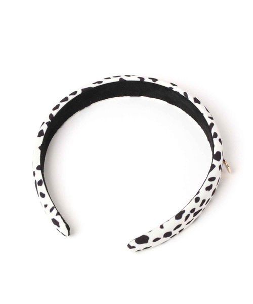 repipi armario（レピピ アルマリオ）の「ダルメカチューシャ（カチューシャ・キッズ・ホワイト×ブラック・FREE）」の7枚目の写真