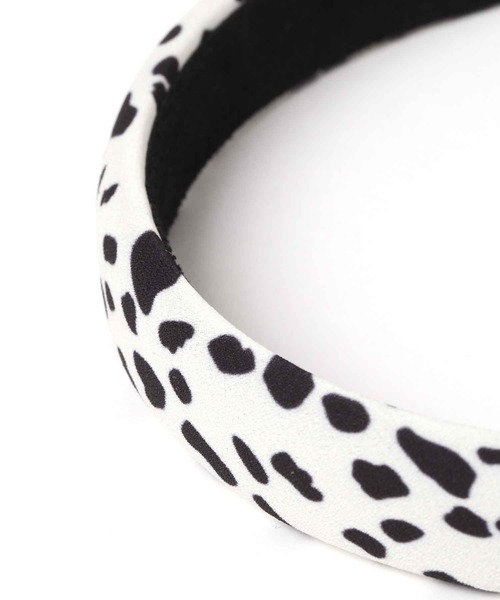 repipi armario（レピピ アルマリオ）の「ダルメカチューシャ（カチューシャ・キッズ・ホワイト×ブラック・FREE）」の6枚目の写真