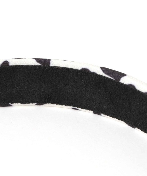 repipi armario（レピピ アルマリオ）の「ダルメカチューシャ（カチューシャ・キッズ・ホワイト×ブラック・FREE）」の5枚目の写真
