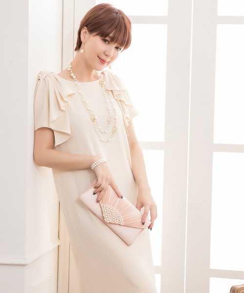 DRESS PLUS(ドレスプラス)の「パーティーバッグ パーティー バッグ(クラッチバッグ・レディース・ブラック/ピンク/ベージュ/シルバー/レッド・フリー)」の13枚目の写真