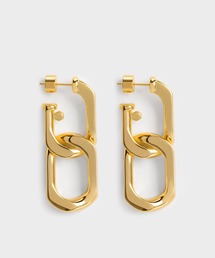 Gabine ガビーヌ チェーンリンクドロップピアス