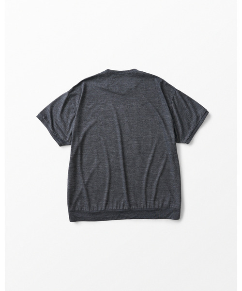 WHIZLIMITED（ウィズリミテッド）の「FORM TEE（ニット/セーター・メンズ・グレー/ネイビー/チャコール・MEDIUM/LARGE）」の5枚目の写真
