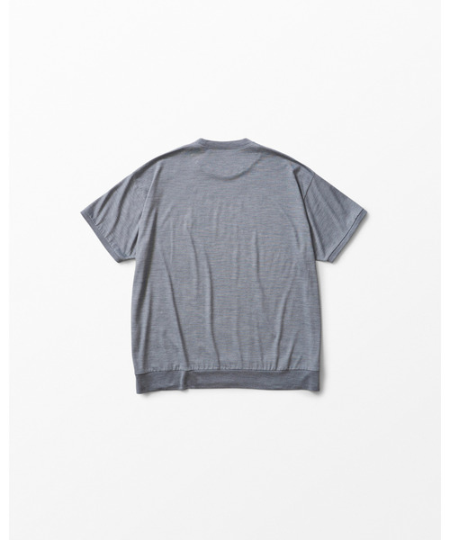 WHIZLIMITED（ウィズリミテッド）の「FORM TEE（ニット/セーター・メンズ・グレー/ネイビー/チャコール・MEDIUM/LARGE）」の4枚目の写真