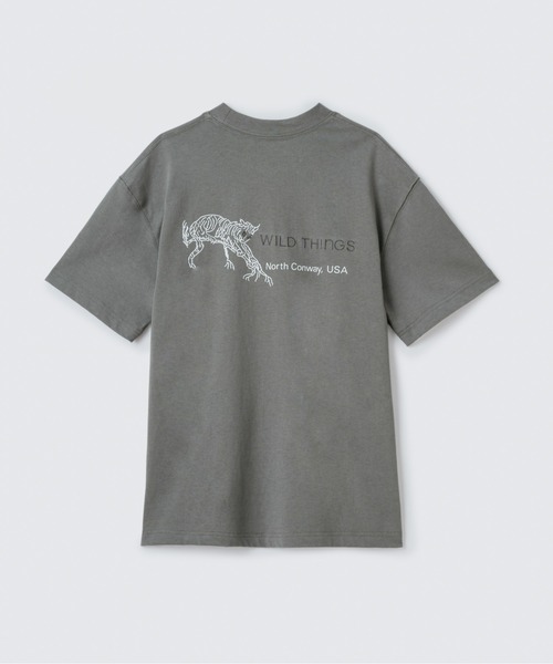 WILD THINGS（ワイルドシングス）の「【WILDTHINGS / ワイルドシングス】 WILD CAT T（Tシャツ/カットソー・メンズ・イエロー/ホワイト/ブラック/カーキ/ブルー・S/M/L/XL）」の4枚目の写真