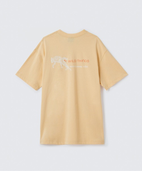 WILD THINGS（ワイルドシングス）の「【WILDTHINGS / ワイルドシングス】 WILD CAT T（Tシャツ/カットソー・メンズ・イエロー/ホワイト/ブラック/カーキ/ブルー・S/M/L/XL）」の5枚目の写真