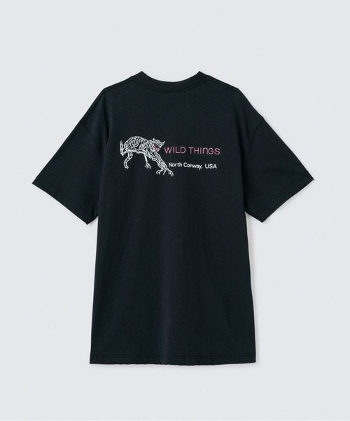 WILD THINGS（ワイルドシングス）の「【WILDTHINGS / ワイルドシングス】 WILD CAT T（Tシャツ/カットソー・メンズ・イエロー/ホワイト/ブラック/カーキ/ブルー・S/M/L/XL）」の3枚目の写真