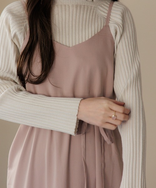 flower（フラワー）の「スパークルリブニット2（ニット/セーター・レディース・アイボリー/グリーン/ピンク・FREE）」の21枚目の写真