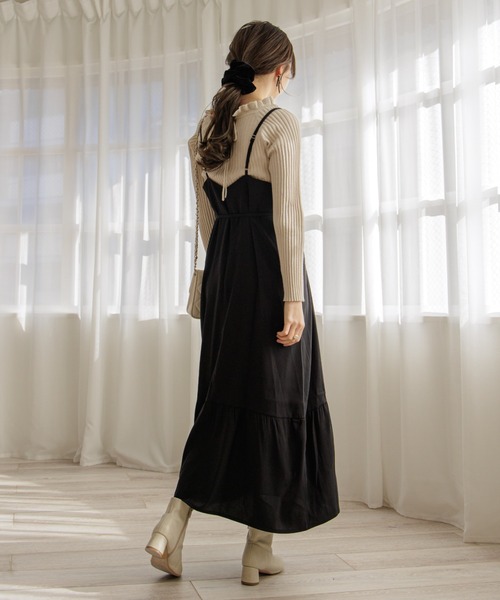 flower（フラワー）の「スパークルリブニット2（ニット/セーター・レディース・アイボリー/グリーン/ピンク・FREE）」の12枚目の写真