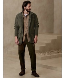 バナナリパブリック　レザージャケット　フィールドジャケット　ミリタリージャケット BANANA REPUBLIC FACTORY STORE（バナナリパブリック ファクトリー