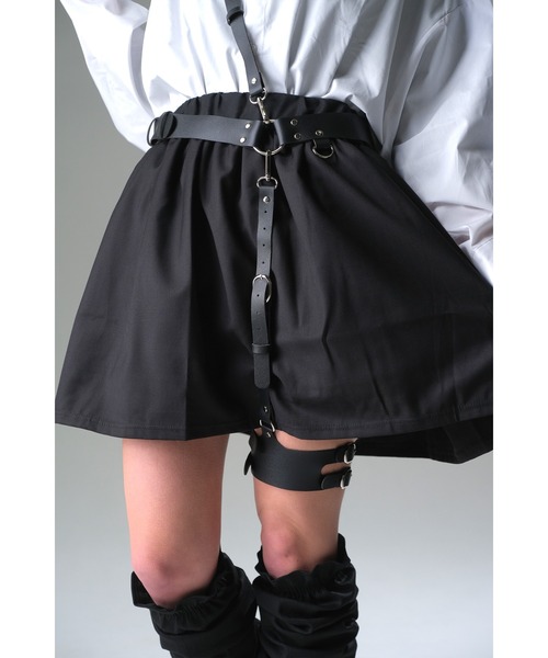 ankoROCK（アンコロック）の「an meets zakka ２連ベルトレッグハーネス（ベルト・レディース・A・ONE SIZE）」の6枚目の写真