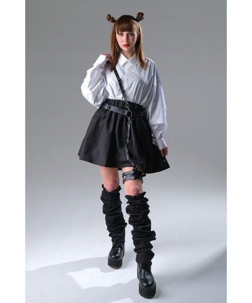 ankoROCK（アンコロック）の「an meets zakka ２連ベルトレッグハーネス（ベルト・レディース・A・ONE SIZE）」の9枚目の写真