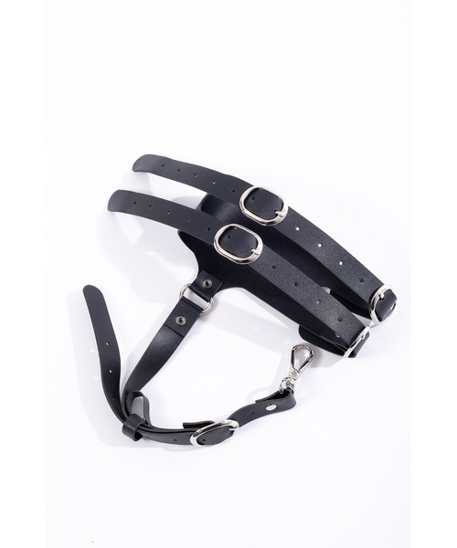 ankoROCK（アンコロック）の「an meets zakka ２連ベルトレッグハーネス（ベルト・レディース・A・ONE SIZE）」の4枚目の写真