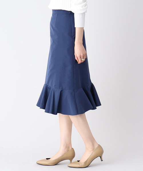 【新品未使用】UNTITLED スカート　ベージュ UNTITLED｜アンタイトルのスカート（ベージュ系）通販 - ZOZOTOWN