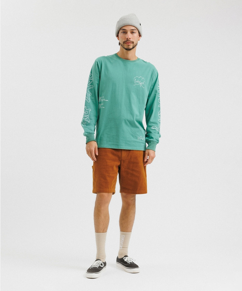 Saturdays NYC（サタデーズ ニューヨークシティ ）の「Ross Cord Short（その他パンツ・メンズ・ブラック/ダークブラウン・30/34/32/36）」の6枚目の写真