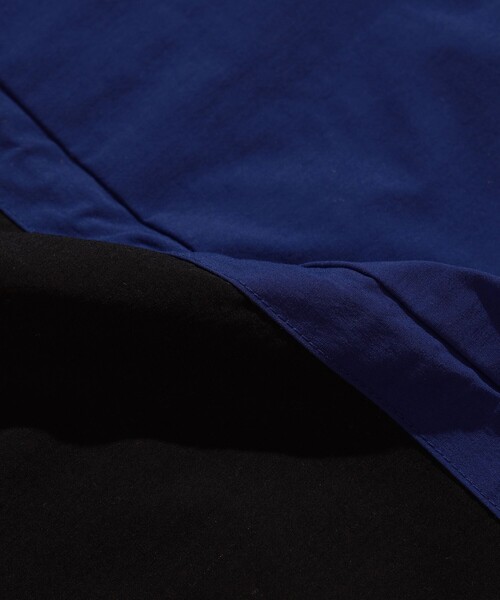 BEAMS（ビームス）の「BEAMS / 2トーン ナイロン テック ジャケット（ブルゾン・メンズ・グリーン系その他4/ブルー・S/M/L/XL）」の12枚目の写真