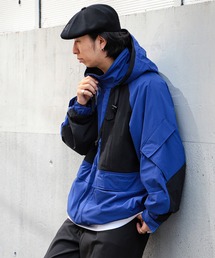 BEAMS / 2トーン ナイロン テック ジャケット